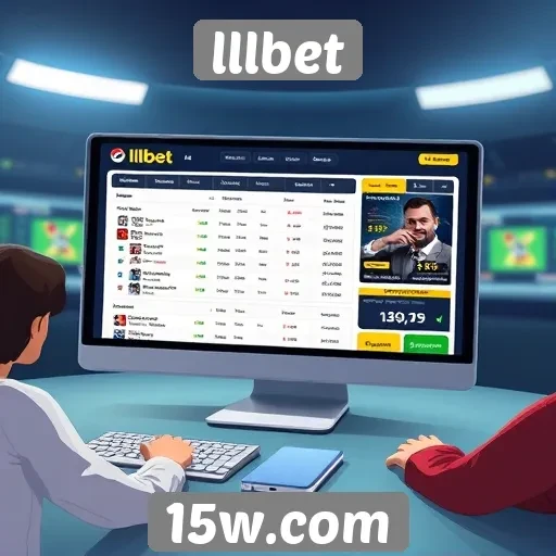 Análise da interface do usuário do site lllbet